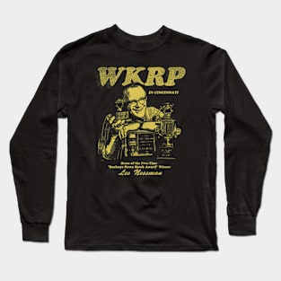 YELLOW WKRP HOME OF THE FIVE TIME Long Sleeve T-Shirt